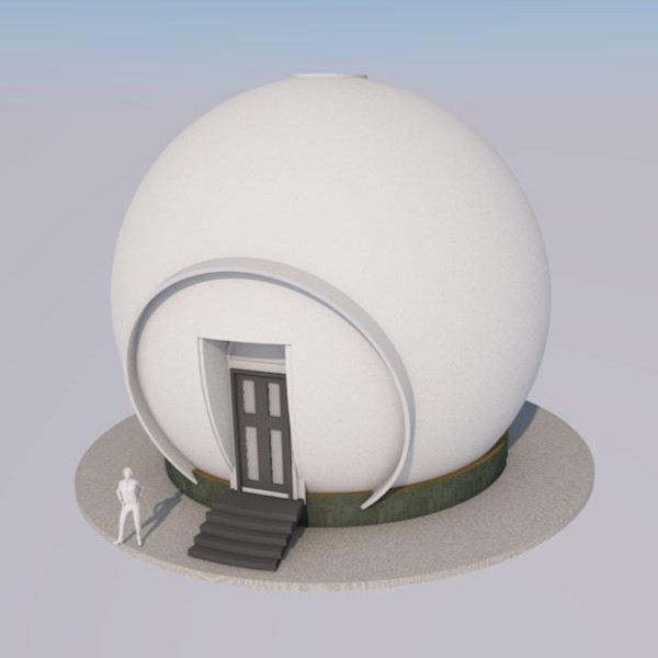 Проект купольного дома 150 кв м с планировкой и ценой под ключ