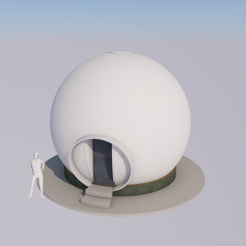 Готовый домокомплект купольного дома для дачи — цена сборного каркаса